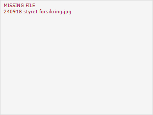 240918 styret forsikring 240918 styret forsikring